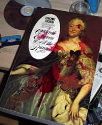 catherine with raspberries