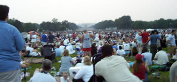 the view in front of us, 5:30 pm