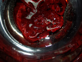 red velvet cake, early on